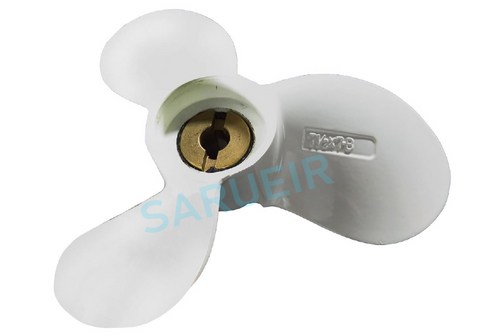 Propeller 6E0-45943-00-EL 6E0-45943-09-00 Compatible with Yamaha Outboard 4HP / 5HP, Right Hand (PIN Type 7 1/2 X7)
