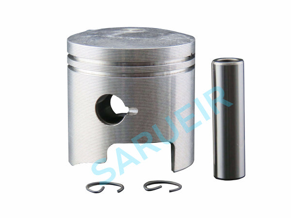 (0.25) Piston Kit 12110-93130 with 2mm Piston Ring for Suzuki Outboard DT9.9 DT15