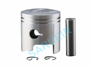 (STD) Piston Kit 12110-93130 with 2mm Piston Ring for Suzuki Outboard DT9.9 DT15