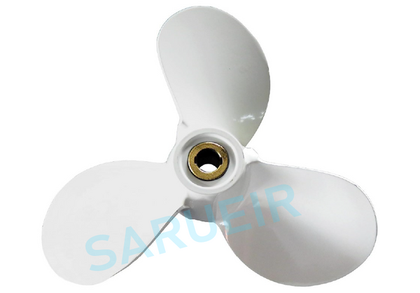 Propeller 6E0-45943-00-EL 6E0-45943-09-00 Compatible with Yamaha Outboard 4HP / 5HP, Right Hand (PIN Type 7 1/2 X7)