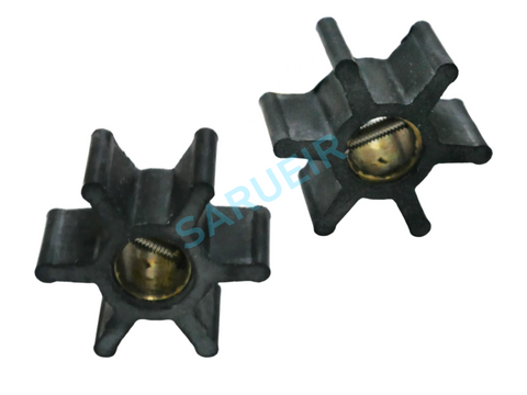 Set of 2 Impeller 833995, 875583-7, 18-3076 for Volvo Penta Diesel 2001BG 2003AG